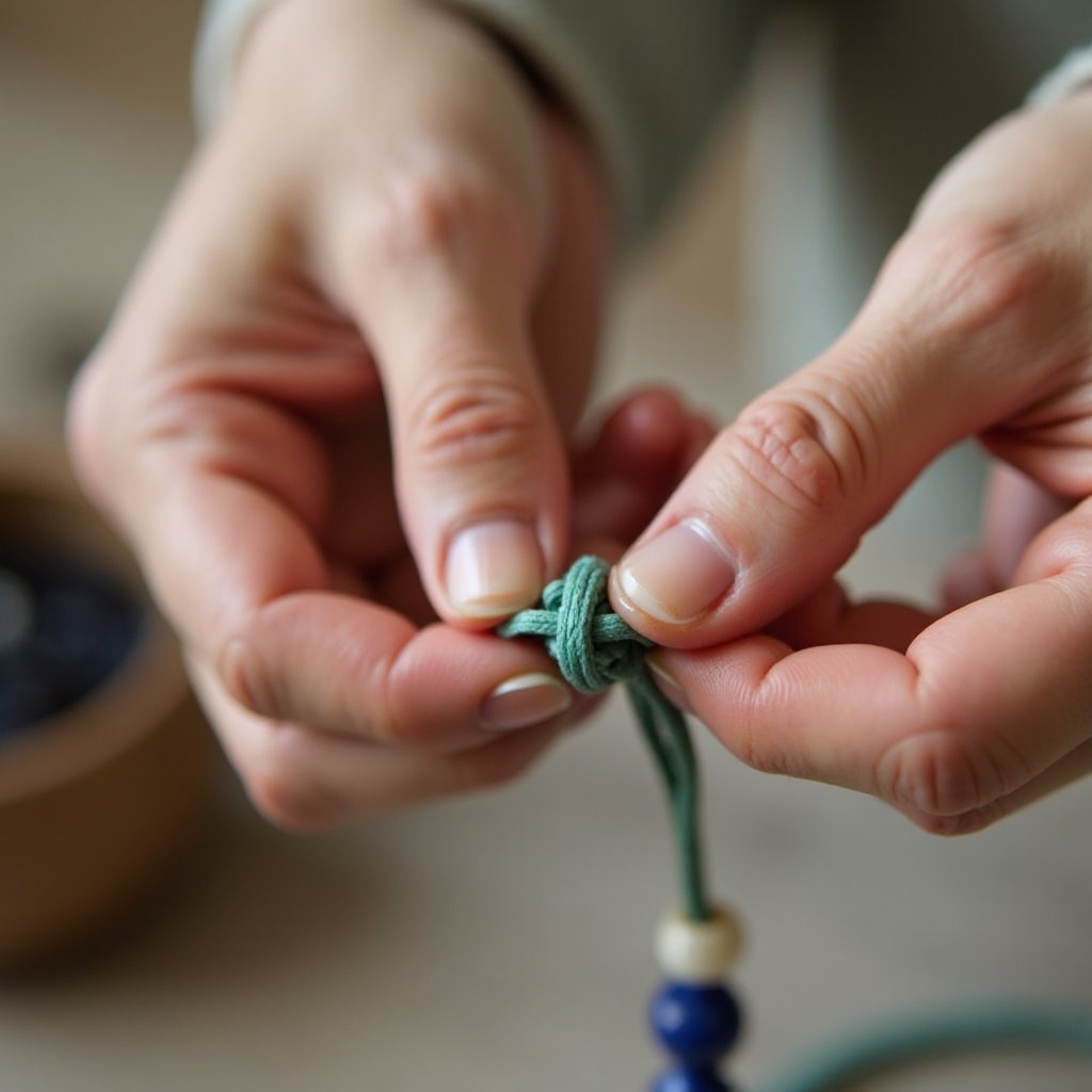 Comment réaliser un collier avec un nœud coulissant : Un guide étape par étape