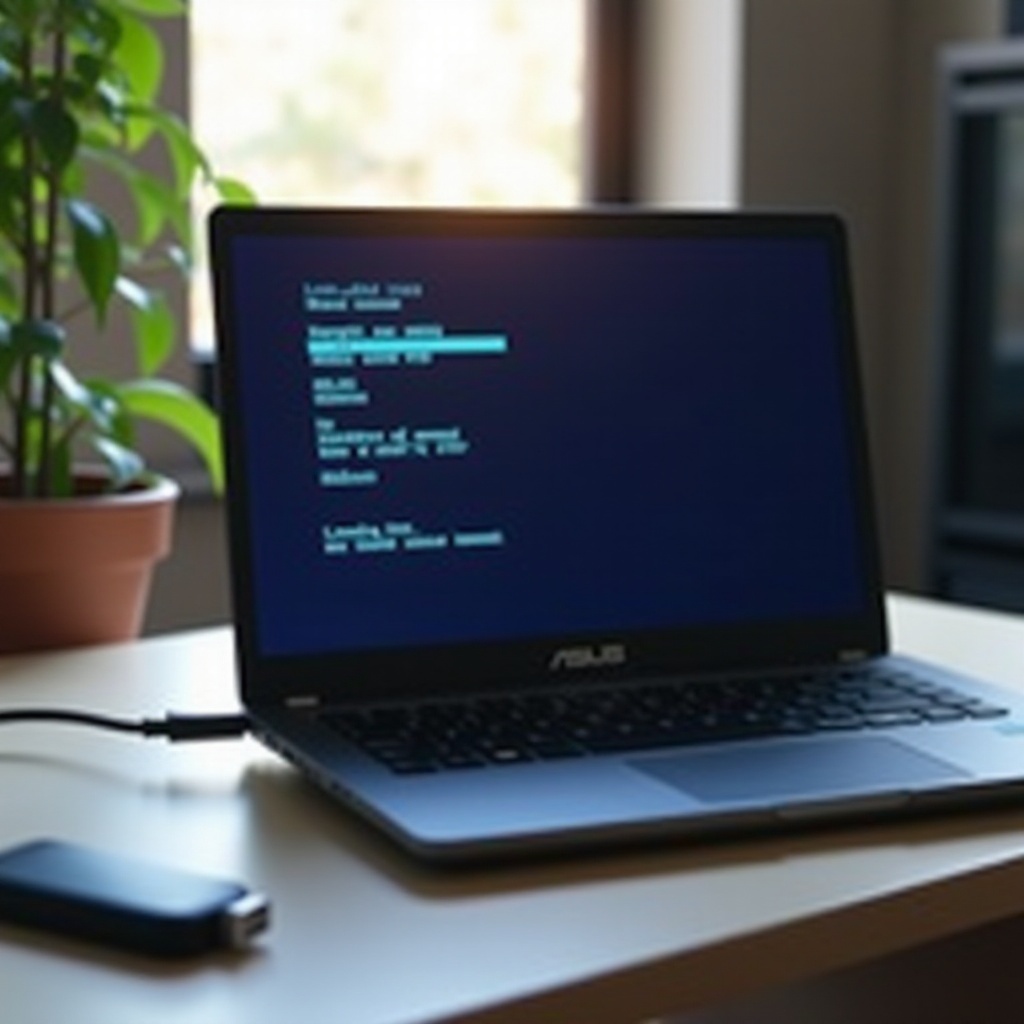 ноутбук ASUS как загрузиться с USB Windows 11